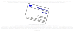 Desktop Screenshot of kopiercenter-berlin.de
